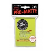 Pro-Matte Sleeves - Bright Yellow (50)